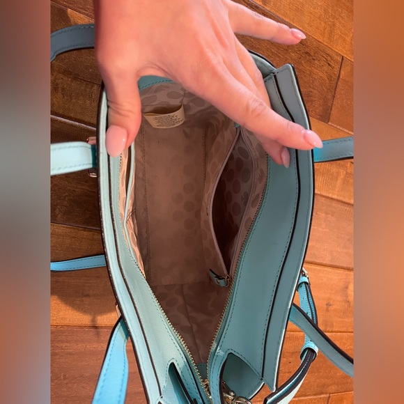 Beautiful Tiffany Blue Kate Spade Handbag - Picture 4 of 5